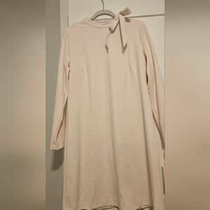 Calvin Klein Light Pink Blouse with Tie Neck